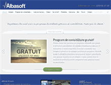 Tablet Screenshot of albasoft.ro